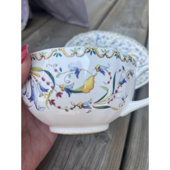 Vintage Gien Tuscany Tea Cup & Saucer  Western France - Picture 5 of 15